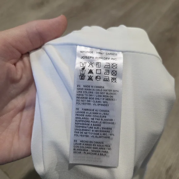 Joseph Ribkoff Casual Square Neck Tank Top - Picture 7 of 7